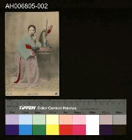 藏品(清末中國藝妓明信片)的圖片